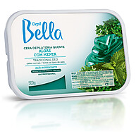 Cera Depilatória Algas com Menta 500g Depil Bella - imagem 1