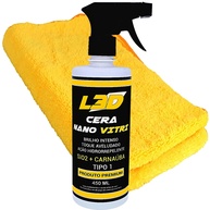 Cera Automotiva L3D: Brilho Intenso e Proteção Duradoura + Flanela Microfibra Premium - imagem 1