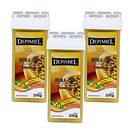 Cera Roll-on Maracujá Depimiel: Kit com 3 Refis - imagem 1