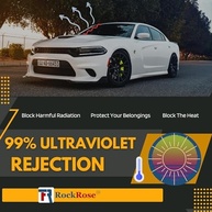 Carvão 2PLY Nano Ceramic 15% VLT - Película de Janela Profissional com 99% de Bloqueio UV e 85-90% IRR - imagem 3