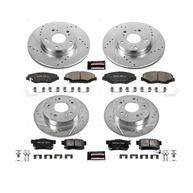Kit Freio Power Stop K6942: Rotores Furados/Ranhurados e Pastilhas Cerâmica Z23 - imagem 3