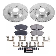 Kit Freio Dianteiro Power Stop K6961: Rotores Perf./Ran. e Pastilhas Cerâmica Z23 - imagem 3