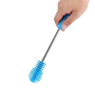 Escova de Silicone Rotativa 360° para Garrafas e Copos - Cerdas de Alta Densidade com Punho Antiderrapante - imagem 5