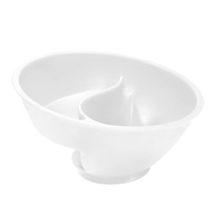 Bowl de Cereal com Divisória Seco e Molhado - Prato Inovador para Cereais, Iogurtes e Petiscos - imagem 1