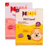 Kit 2 Cereais Infantis de Aveia Papapá: Morango, Banana - imagem 2