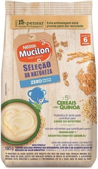 Cereal Infantil, Seleção Da Natureza, 5 Cereais com Quinoa, Mucilon, 180g - imagem 1