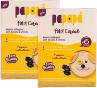 Kit 2X: Cereal Infantil Aveia, Banana e Ameixa Papapá 170g - imagem 1