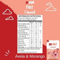 Kit 5 Cereal Infantil de Aveia e Morango 170g - Papapá - imagem 3