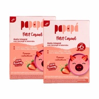 Kit 2X: Cereal Infantil Aveia, Morango e Beterraba Papapá 170g - imagem 2