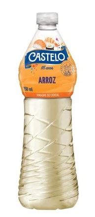 Castelo Alimentos Vinagre de Cereal Arroz 750ml, Pequeno - imagem 2
