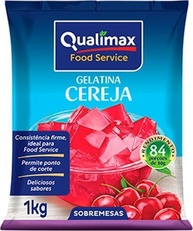 Gelatina Cereja Qualimax - imagem 1