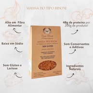 Macarrão Risoni de Lentilha Vermelha Sem Glúten Ceres 200g - imagem 4
