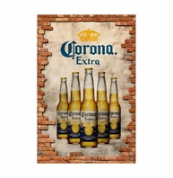 Kit com 6 Placas Decorativas Temática Cerveja – Design Retrô em MDF 3mm 20x30cm para Ambientes de Bar e Cozinha - imagem 4