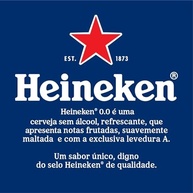 Heineken Cerveja Lager Sem Alcool, Long Neck 330ml, Pack 6 Unidades - imagem 4