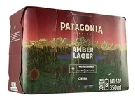 Pack Cerveja Patagonia Amber Lager Nacional 350ml Lata Sleek - 8 Unidades - imagem 2