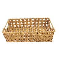 Cesta de Palha Retangular Tuut: Organize com Estilo! - imagem 1