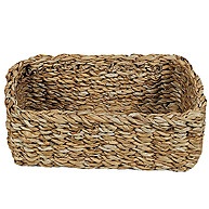 Cesta Decorativa de Seagrass Rizzo: Estilo Rústico e Sustentável - imagem 1