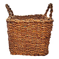 Cesta Decorativa Mearin de Seagrass – Charme Natural em Qualquer Ambiente - imagem 1