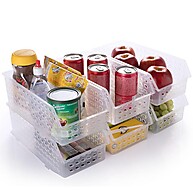 Cestinhas Plasútil: Organize com 6 Peças Empilháveis! - imagem 1