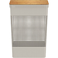 Cesto de Roupa Grid 49L: Organize com Estilo! - imagem 1