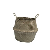 Cesto de Seagrass 32cm Natural com Alças - Oikos - imagem 1