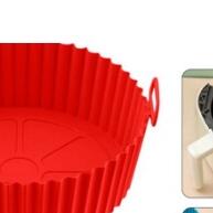 Cesto Silicone Air Fryer: Cozinhe Sem Sujeira! - imagem 1