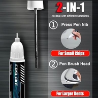 Tinta de retoque de carro (cinza arranha-céus metálico (C4W/C54)) para BMW, kit de reparo de arranhões de pintura de carro, solução rápida e fácil de reparar, caneta removedor de arranhões 2 - imagem 4