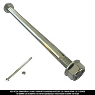 Eixo Roda Dianteira Honda CG Titan, Fan 125, 150, 160 - Peça Essencial para sua Moto - imagem 3