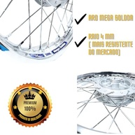 Par de Aros de Roda Raio 4mm para Honda CG Fan 125 (2009-2018) - Qualidade e Durabilidade - imagem 5