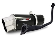 Escape Coyote RS5 Boca 8 Oval Alumínio Preto para CG 150 Titan/Fan/Start (2014/2015) e CG 160 Fan/Start (até 2017) - imagem 2