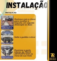 Trava de Ignição Antifurto EGK para Honda CG Fan 125 (2014+): Segurança e Tranquilidade - imagem 5