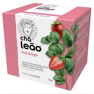 Chá de Morango Leão: Sabor e Leveza em 10 Sachês - imagem 1