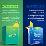Cha Desinchá Misto Dia e Noite Original 60 Sachês - imagem 4