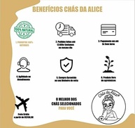 Chá de Cardo Santo 100 Gramas. - imagem 1