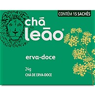 Chá Leão Erva Doce: Relaxamento e Sabor em 15 Sachês - imagem 1