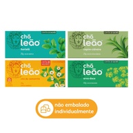 Chá Leão Linhas Ervas: 4 Sabores em 100 Sachês - imagem 1