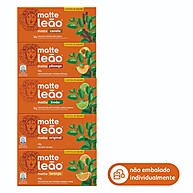 Chá Matte Leão Laranja: Combo 4 Caixas com 100 Sachês - imagem 1