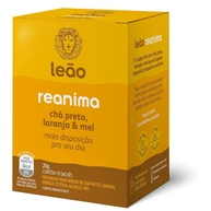 Chá Reanima Leão: Energia e Bem-Estar em 10 Sachês - imagem 1