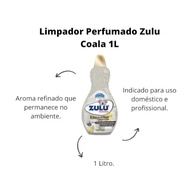 Limpador Perfumado Zulu Chá Branco 1L - Limpeza Eficiente com Fragrância Sofisticada - imagem 3