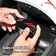 Acabamento Premium para Botões de Câmbio JWWY - Dodge Challenger, Charger e Durango (Vermelho) - imagem 5