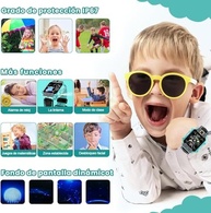 Smartwatch 4G Infantil: Rastreador GPS, Chamada de Vídeo e Segurança Completa (Ciano) - imagem 5