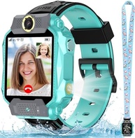Smartwatch 4G Infantil: Rastreador GPS, Chamada de Vídeo e Segurança Completa (Ciano) - imagem 2