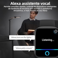 Smartwatch Rosa com Alexa, IP68, Chamada Bluetooth e Modo Esportivo - Seu Companheiro Ideal! - imagem 4