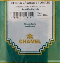 Chamel Cebola Com Salsa E Tomate Natural 30 G - imagem 3