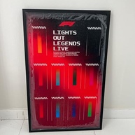 Quadro Expositor para Carros F1 Speed Champions 50x80cm com 20 Peças e Fita 3M - Design Premium em Acrílico - imagem 5
