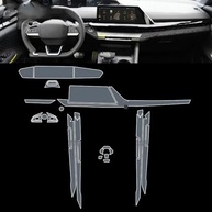 Proteção Premium para Changan UNI-V 2022-2023: Película TPU Transparente Antiarranhões para Painel e Console - imagem 3