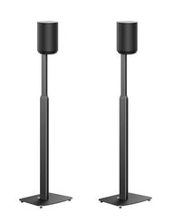 Suporte de Chão Ajustável ynVISION.DESIGN para Sonos Era 100/300 (Par) - Preto - imagem 2