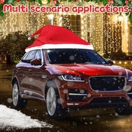 Chapéu de Papai Noel para Carro: Decoração Natalina Divertida e Fácil de Instalar - imagem 5