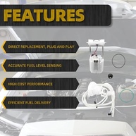 Conjunto Bomba Combustível E7264A E7192M para Chrysler 300, Dodge Charger/Challenger/Magnum (2005-2014) - imagem 4