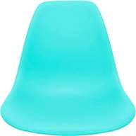 Assento para Cadeira Charles Eiffel Azul Turquesa - Polipropileno Resistente com Design Ergonômico - imagem 1